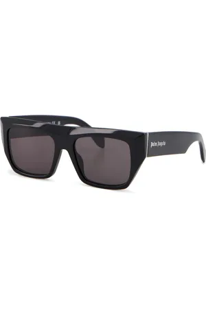 Palm Angels Unisex PERI052 Niland 1007 black Occhiali da sole Acetato Grigio Squadrata Normale