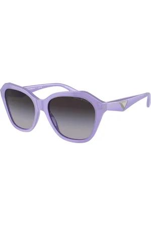 Emporio Armani Donna EA4221 61178G Occhiali da sole Acetato Grigio Geometrica Normale Sfumato