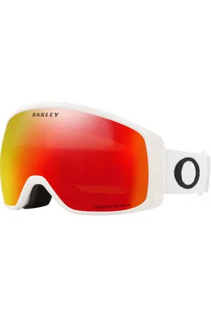 Oakley Uomo OO7105 FLIGHT TRACKER M 710510 Maschere da sci O_Matter Arancione Maschera Normale Prizm