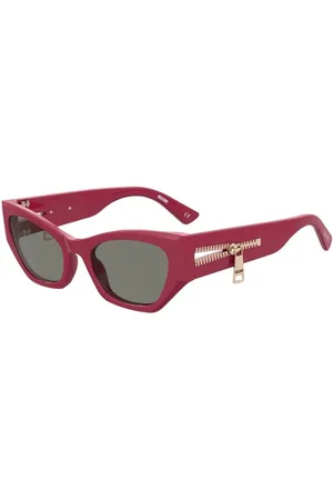 Moschino Donna MOS159/S C9A/IR Occhiali da sole Acetato Grigio Cat Eye