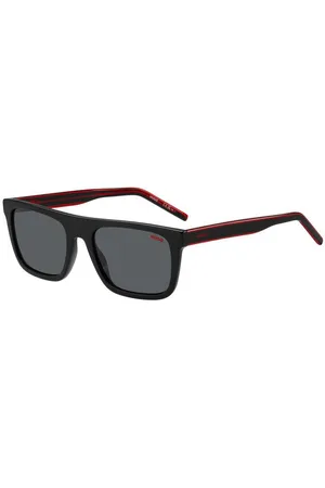 HUGO BOSS Unisex HG 1297/S OIT/IR Occhiali da sole Bio-acetato Grigio Squadrata
