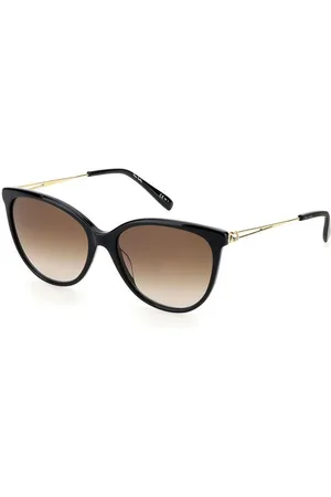 Pierre Cardin Donna P.C. 8485/S 807/HA Occhiali da sole Acetato Marrone Rotonda Normale Sfumato