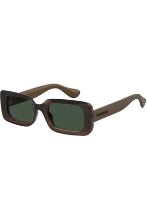 Havaianas Donna SAMPA 09Q/QT Occhiali da sole Acetato Verde Squadrata