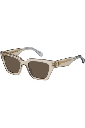 Tommy Hilfiger Donna TH 2101/S FWM/70 Occhiali da sole Acetato Marrone Geometrica