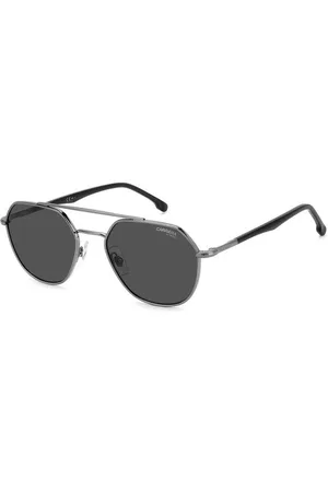 Carrera Unisex 303/S KJ1/IR Occhiali da sole Metallo Grigio Geometrica Normale