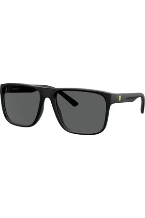 FERRARI Uomo FZ6002U 504/87 Occhiali da sole Iniettato Grigio Squadrata Normale