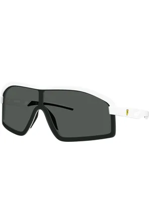 FERRARI Uomo FZ6010U 515/87 Occhiali da sole Iniettato Grigio Geometrica Normale