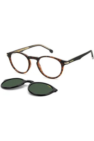 Carrera Unisex CA 297/CS 086/UC Occhiali da sole Plastica Verde Rotonda Polarizzata