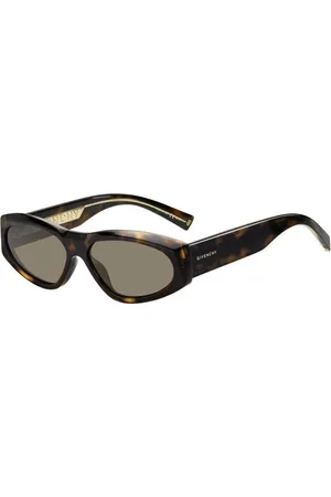 Givenchy Donna GV 7154/G/S WR9/70 Occhiali da sole Acetato Marrone Rotonda