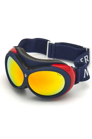 Moncler Unisex ML0130 92C Occhiali da sole outlet Iniettato Multicolore Maschera Normale Specchiato