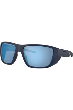 FERRARI Uomo FZ6012U 509/22 Occhiali da sole Iniettato Squadrata Polarizzata