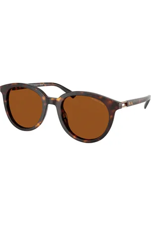 Michael Kors Uomo MK2227 BIG BEND 300673 Occhiali da sole Acetato Marrone Rotonda Normale