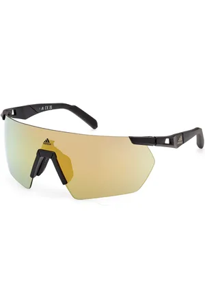 adidas Uomo SP0062 02G Occhiali da sole Plastica Multicolore Squadrata Normale Specchiato
