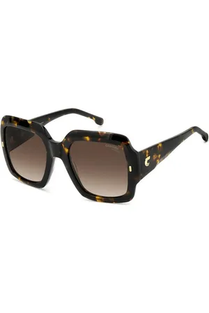 Carrera Donna 3004/S 086/HA Occhiali da sole Acetato Marrone Squadrata Normale Sfumato