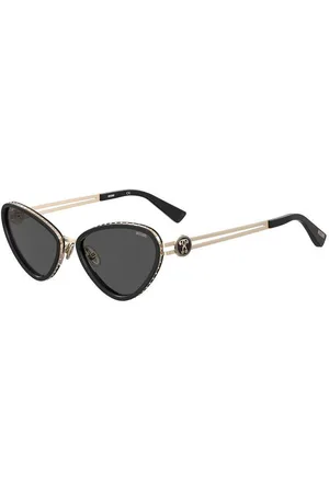 Moschino Donna MOS095/S 807/IR Occhiali da sole Metallo Grigio Cat Eye Normale