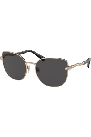 Bvlgari Donna BV6184B 201487 Occhiali da sole outlet Metallo Grigio Cat Eye