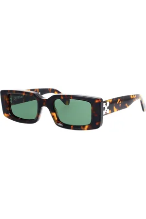 OFF-WHITE Unisex OERI016 Arthur 6455 green Occhiali da sole Acetato Verde Squadrata Normale