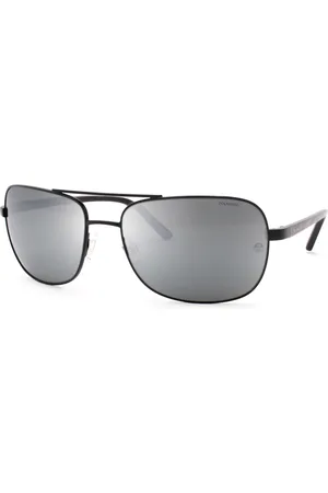 North Sails Unisex Amerigo NS044 Occhiali da sole Metallo Argento Squadrata Polarizzata