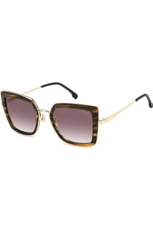 Carrera Donna 3031/S EX4/3X Occhiali da sole Metallo Marrone Squadrata Normale Sfumato