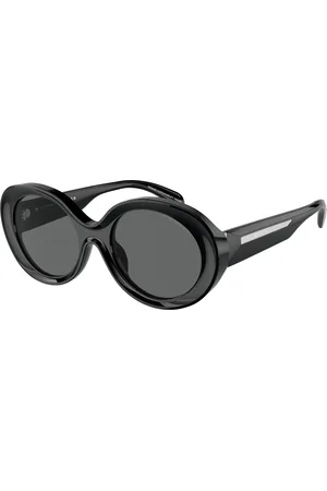 Emporio Armani Donna EA4231U 501787 Occhiali da sole Acetato Grigio Rotonda Normale