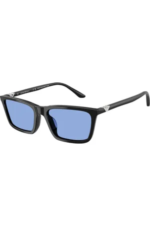 Emporio Armani Donna EA4239U 501780 Occhiali da sole Acetato Blu Squadrata Normale
