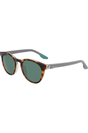 Nike Unisex ECLIPSE DAWN EV24046 243 Occhiali da sole Acetato Verde Rotonda Normale