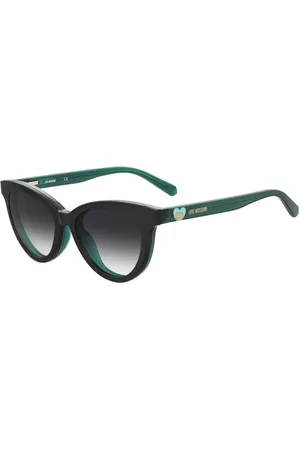 Moschino Donna MOL051/CS ETJ/9O Occhiali da sole Acetato Grigio Cat Eye Sfumato