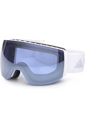 adidas Unisex SP0053 21X Maschere da sci Plastica Blu Maschera Specchiate