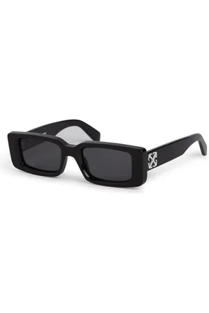 OFF-WHITE Unisex OERI127 Arthur 1007 black Occhiali da sole Acetato Grigio Squadrata Normale
