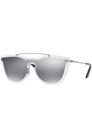VALENTINO Donna VA4008 50246G Occhiali da sole Plastica Argento Maschera