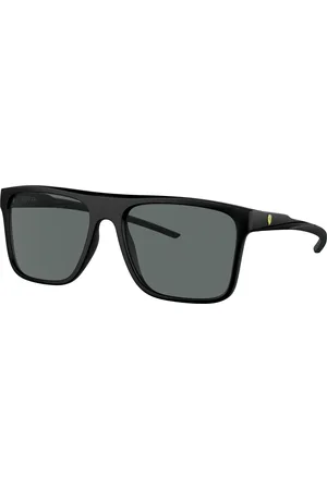 FERRARI Uomo FZ6006 504/81 Occhiali da sole Iniettato Grigio Squadrata Polarizzata