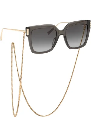 Chopard Donna IKCH353 840 Occhiali da sole Acetato Squadrata Antiriflesso Sfumato