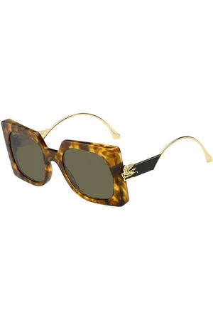 Etro Donna 0026/S EPZ/QT Occhiali da sole Acetato Verde Squadrata Normale