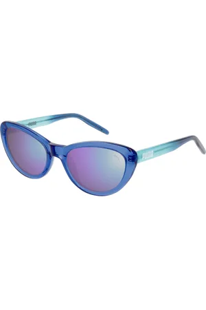 PUMA Bambino PJ0039S 003 Occhiali da sole outlet Plastica Viola Cat Eye Specchiato