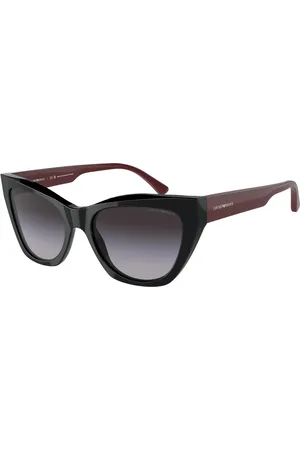 Emporio Armani Donna EA4176 50178G Occhiali da sole Acetato Grigio Cat Eye Normale Sfumato