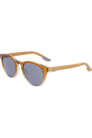 Nike Unisex ECLIPSE DAWN EV24046 725 Occhiali da sole Acetato Blu Rotonda Normale