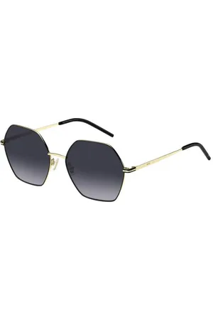 HUGO BOSS Donna BOSS 1589/S 2M2/9O Occhiali da sole Metallo Grigio Geometrica Sfumato