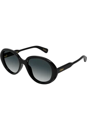 Chloé Donna CH0221S 001 Occhiali da sole Acetato Grigio Rotonda