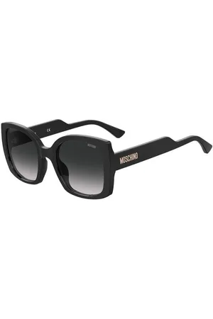Moschino Donna MOS124/S 807/9O Occhiali da sole Acetato Grigio Squadrata Sfumato
