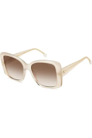 Carrera Donna 3030/S SZJ/HA Occhiali da sole Acetato Marrone Squadrata Normale Sfumato