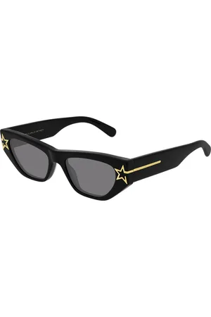 Stella McCartney Donna SC0209S 001 Occhiali da sole outlet Acetato Grigio Cat Eye Normale