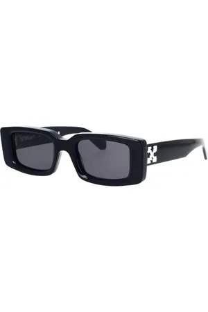 OFF-WHITE Unisex OERI016 Arthur 1007 Black dark grey Occhiali da sole Acetato Grigio Squadrata Normale