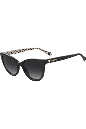 Moschino Donna MOL072/S 7RM/9O Occhiali da sole Acetato Grigio Cat Eye Sfumato