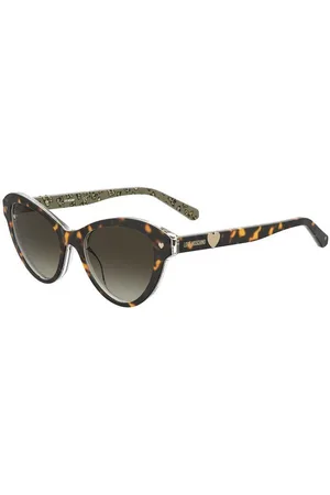 Moschino Donna MOL046/S H7P/HA Occhiali da sole Acetato Marrone Cat Eye Sfumato