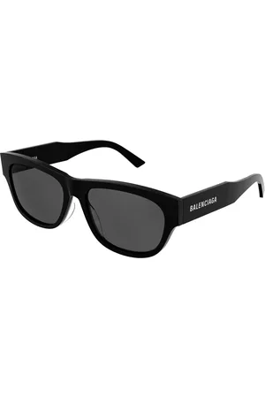 Balenciaga Uomo BB0164S 001 Occhiali da sole Acetato Grigio Squadrata Normale