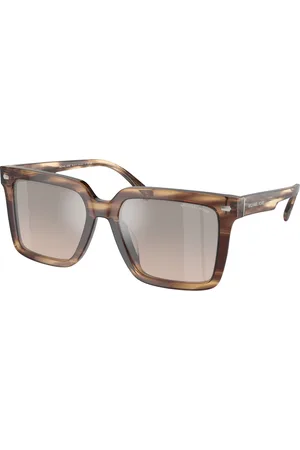 Michael Kors Uomo MK2217U ABRUZZO 39776I Occhiali da sole Acetato Squadrata Normale Specchiato