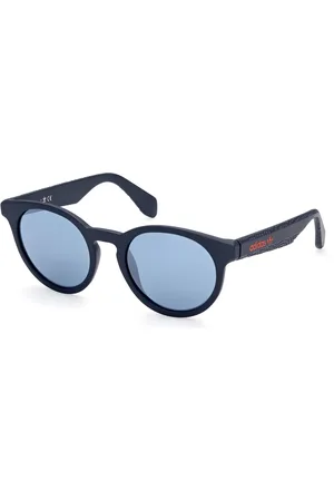 adidas Unisex OR0056 92X Occhiali da sole Iniettato Rotonda Normale Specchiato