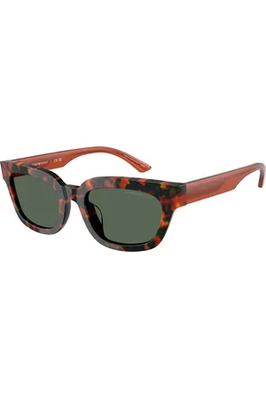 Emporio Armani Donna EA4233U 618271 Occhiali da sole Acetato Verde Geometrica Normale