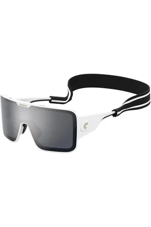 Carrera Unisex FLAGLAB 15 VK6/T4 Occhiali da sole Plastica Grigio Maschera Specchiate Flash