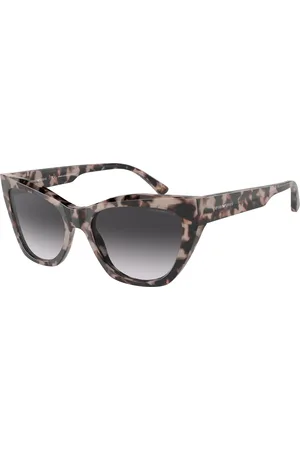 Emporio Armani Donna EA4176 54108G Occhiali da sole Acetato Grigio Cat Eye Normale Sfumato